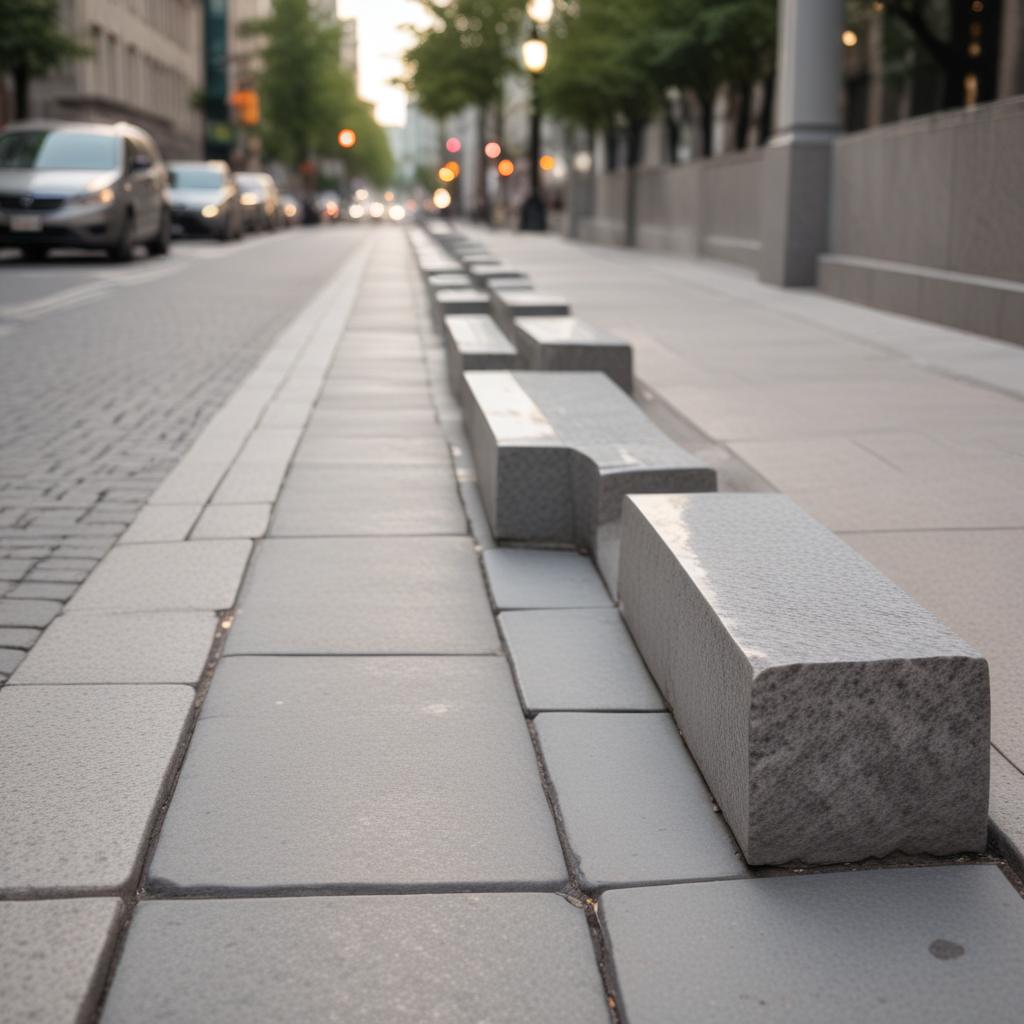 Гранитные бордюры: виды, размеры и сферы применения